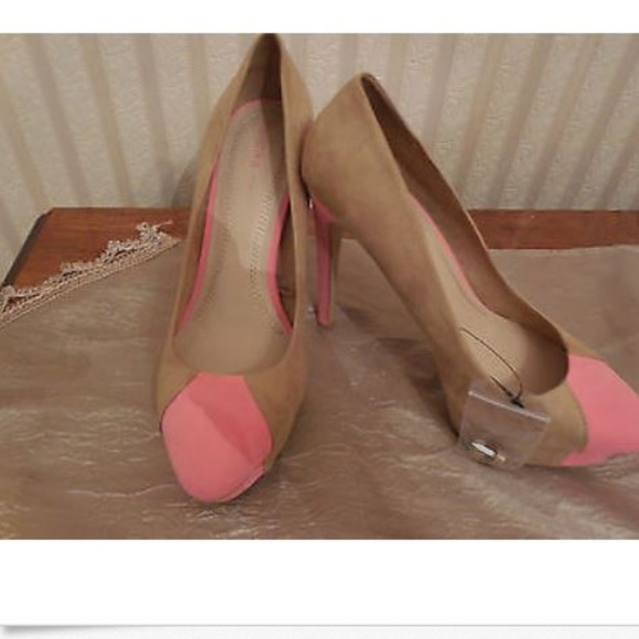 Bershka brushed suede heels - Picture 3 of 3